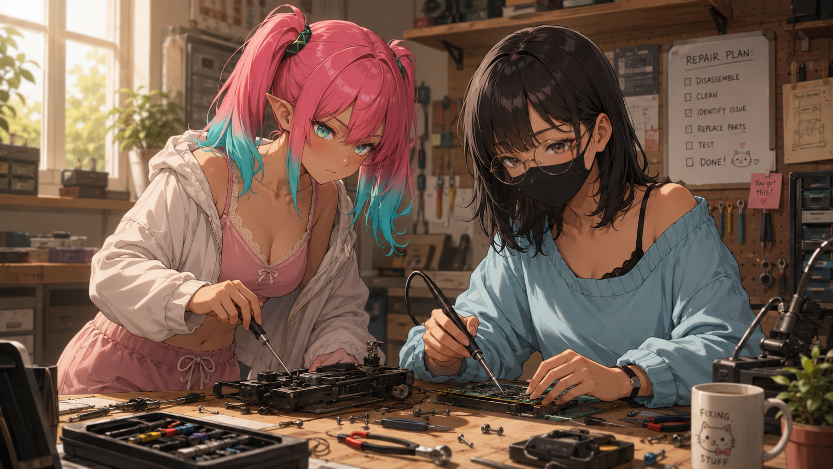 Fixing the tavern